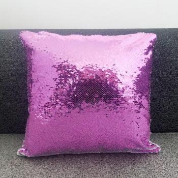 6pcs DIY Sublimation Pillowcase with Sequins 40x40