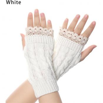 Winter Woolen Fingerless Gloves
