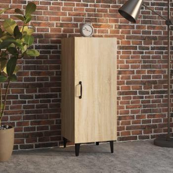 Aparador madera contrachapada 34,5x34x90 cm Mueble de Almacenaje de Salón