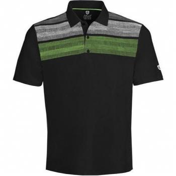 Island Green Matrix Print Polo