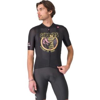 Speedster Giro 2025 Black Short Sleeve Jersey – M