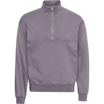 Vibrante Sudadera 1/4 con Cremallera, Material 100% Orgánico