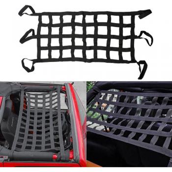 Filet de rangement multifonction pour toit de voiture, accessoires Jeep Wrangler TJ JK 07-18