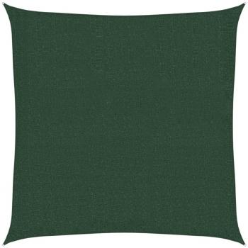 VidaXL Voile d’ombre Jardin Vert Foncé 2 m × 2 m, 160 g/m²