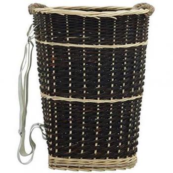 Firewood Backpack with Carrying Belts 50x44x58 cm Natural Willow