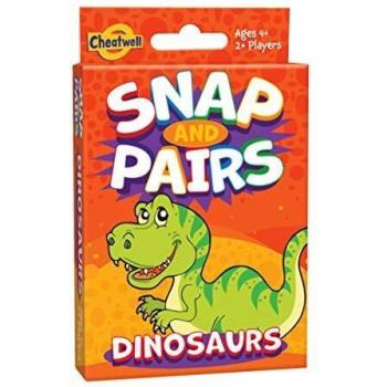 Snap and Pairs Card Game: Dinosaurs