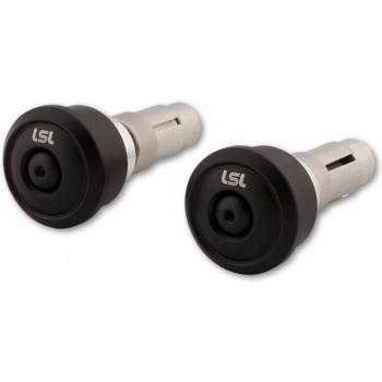 Pesi Retro LSL in Nero con Estremità Barre
