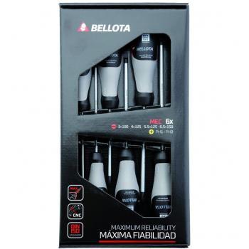 Bellota 66292-MEC Pack de 6 tournevis à main