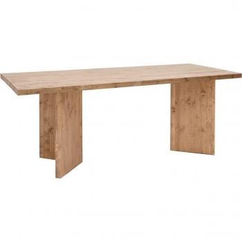 Mesa de Comedor de Madera Maciza 200x75cm