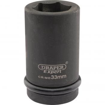 FX 425D‑MM Expert 33 mm 1 in² Engrenage Carré Hi‑Tort 6 Points Impact Profond