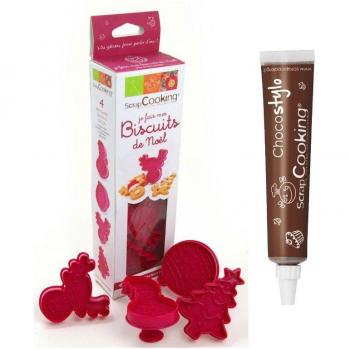 Christmas Cookie Art Set with Chocolate Pen
