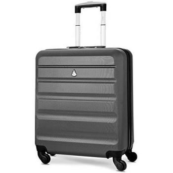 Aerolite 56x45x25 Valise Cabine ABS 46L Charbon