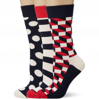 Paquete de Calcetines 3 Unidades Estampado Tradicional