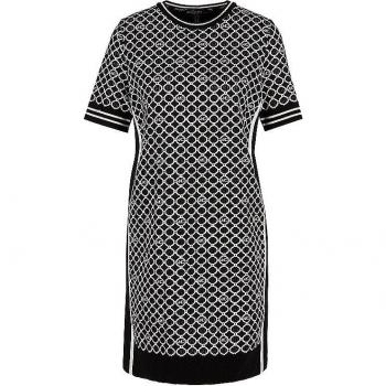Marc Cain Kleid mit Rundhalsausschnitt, Größe 36
