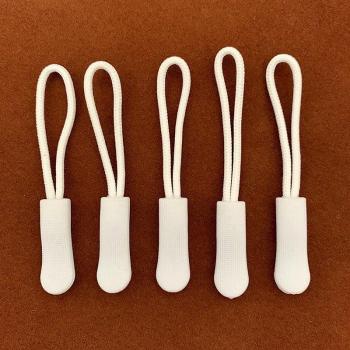 Tête de cordon avec fermeture éclair PVC
