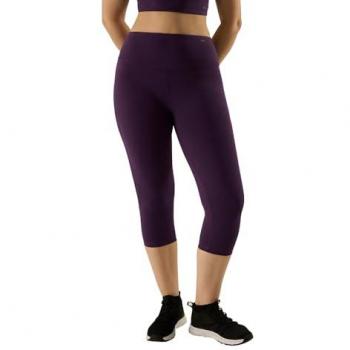 Leggings Deportivos Capri Vientre Plano Violeta Ysabel Mora