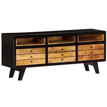 TV Cabinet Solid Mango Wood 120x30x50 cm