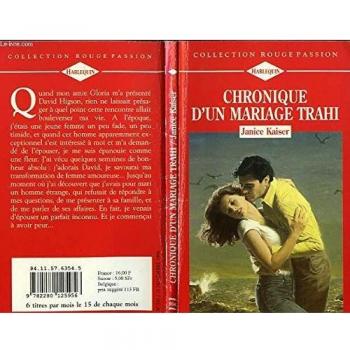 Chronique d'un mariage trahi -betrayal