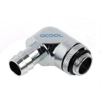 Alphacool 17135 Chrome Water Cooling Hose Fitting