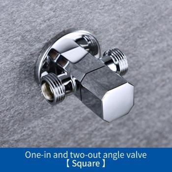 Válvula Triangular para Grifo de Baño en Pared