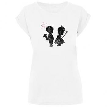 Merchcode Kurzarm T-Shirt für Damen