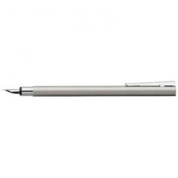 Faber-Castell NEO Slim Füller, Feder F, Edelstahl matt