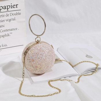 Small Glitter Evening Pouch
