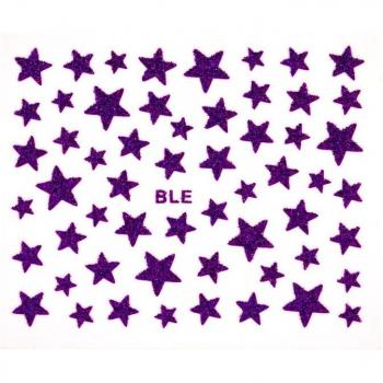 Adhesive 3D Star Nail Art Stickers