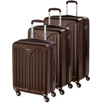 Hardware Skyline 3000 HS 4‑Wheeled Trolley Case Set (3 Units) – Coffee Shade