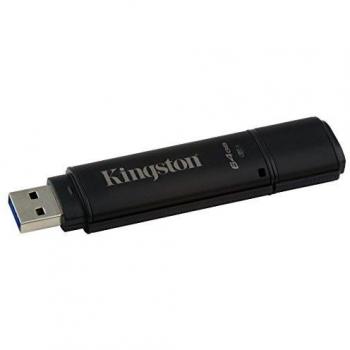 Kingston Technology DataTraveler 4000G2 with Management 64GB unidad flash USB USB tipo A 32 Gen 1 31 Gen 1 Negro