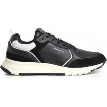 Zapatillas Pepe Jeans Joy de Cuero Negro