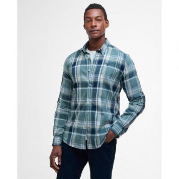 Barbour Hemd im Karo-Design Kidd