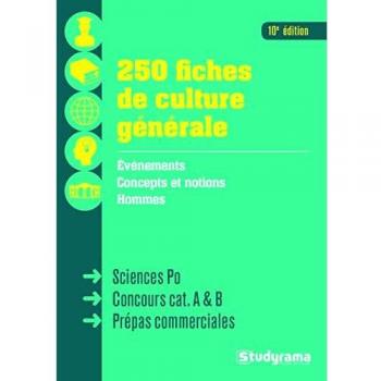 250 fiches de culture générale