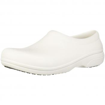 Crocs On The Clock Work Slipon, Mocassins Mixte Adulte, Blanc (36/37 EU)