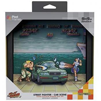 Marcos de Autos Street Fighter en Estilo Pixel