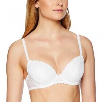 Weißer Plunge-BH mit Stiefel von Aubade – L'Odalisque, 80C