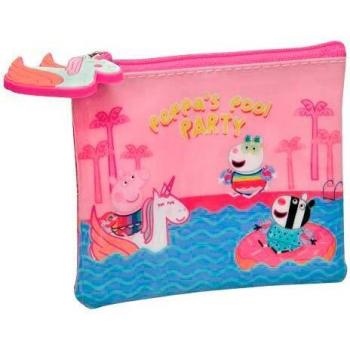 Peppa Pig, Neceser con Cierre de Cremallera, Rosa
