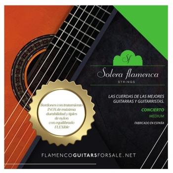 Juego de cuerdas Solera Flamenca tensión media 4/4