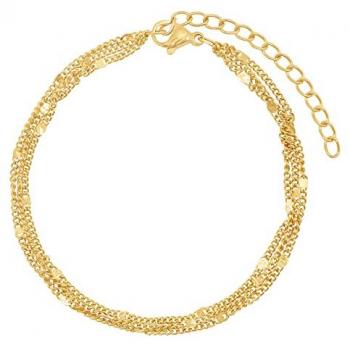 Heideman Damen Layering-armkette Deliah in Goldfarben