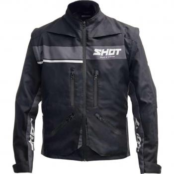 Shot Contact Assault 2.0 – Giacca Enduro Moto Nero e Bianco 3XL