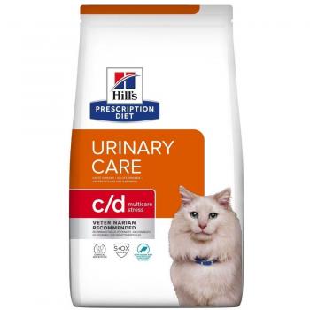 Hill's Prescription Diet C/d Multicare Urinary Care Cibo Secco Con Pesce Gatti Adulti Sacco 1,5kg 3148 3148