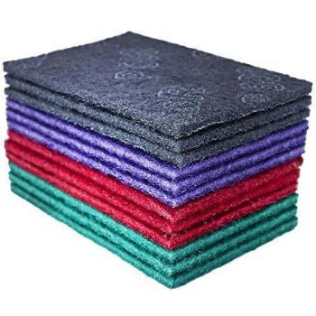 S&R Metal & Wood Abrasive Sheets Set 150mm by 230mm, 12 Units (Various Grits)