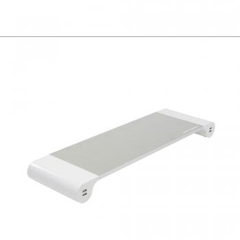 Terratec 219730 Aluminum Desktop Monitor Stand with USB Hub