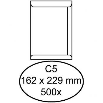 Quantore C5 Briefumschläge (weiß) – 500 Stück