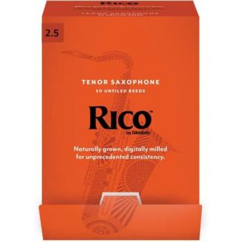 Rico RKA0125‑B50 – Anches sax tenors Force 2,5 (boîte de 50)
