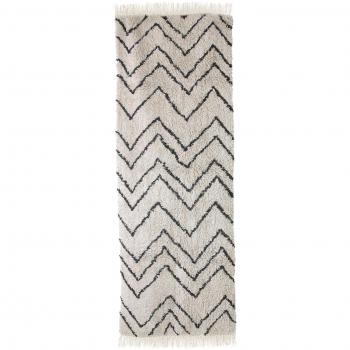 HKliving Katoenen Zigzag Runner 75 x 220 cm