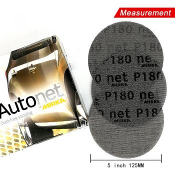 12Stck 5 Zoll Klett Schleifpapier Gitter 80#-320# für Auto-Dekoration