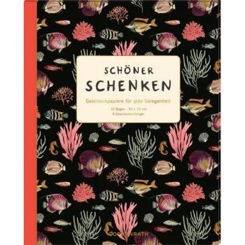 Schöner schenken: I Love My Ocean Geschenkpapier