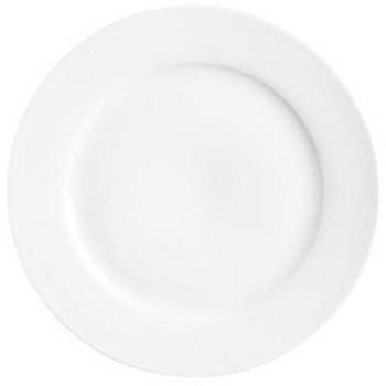 Kensington PureWhite 19cm Porcelain Edge Plate