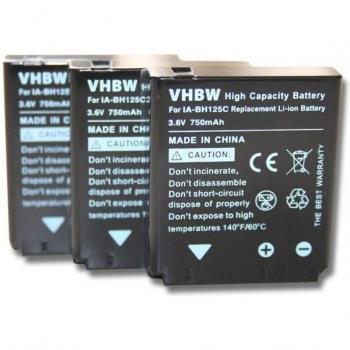 Vhbw Kameraakku für Pentax Optio X90 (750 mAh)
